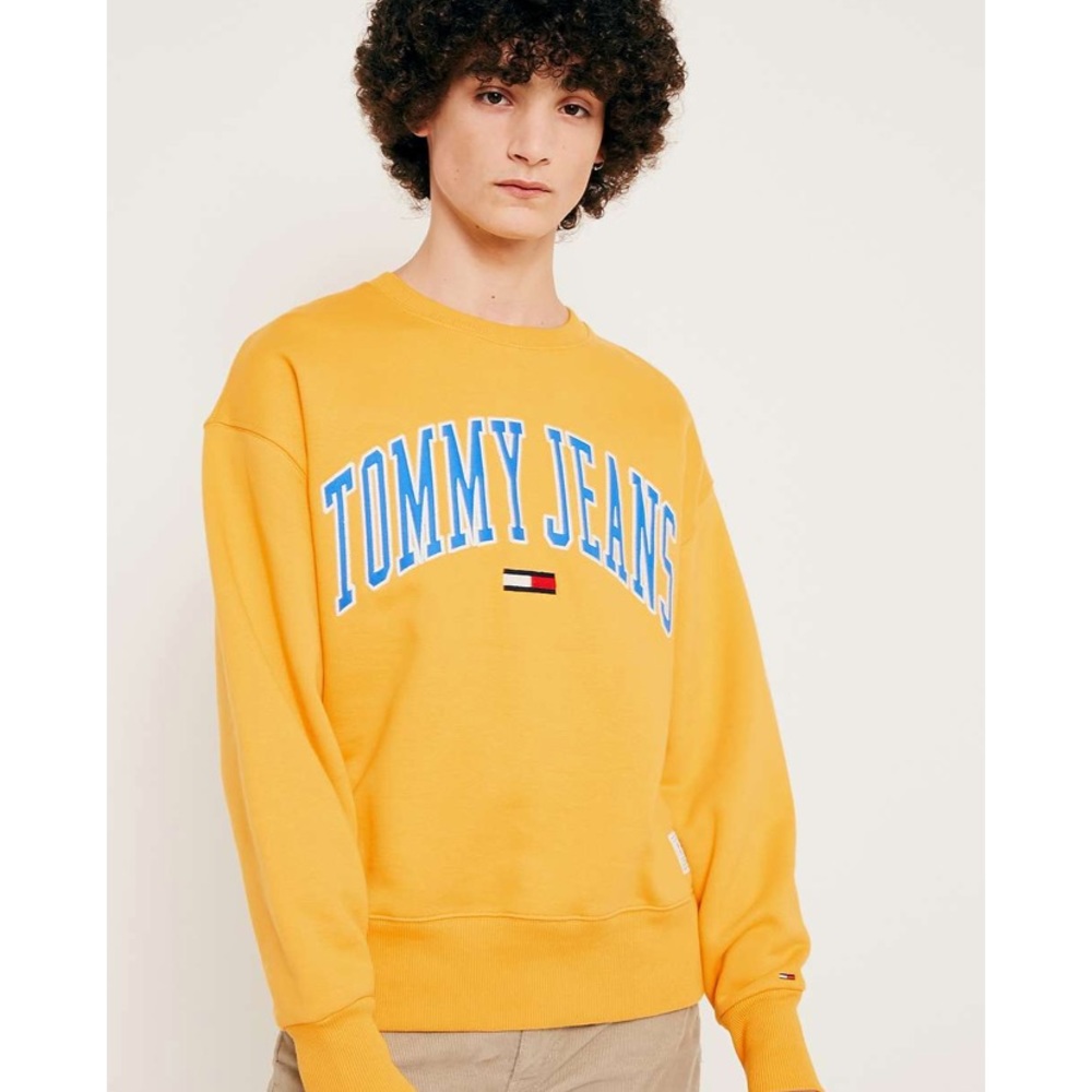 Tommy Jeans Clean Collegiate Crew Sweatshirt ( unisex ) Tommy Hilfiger